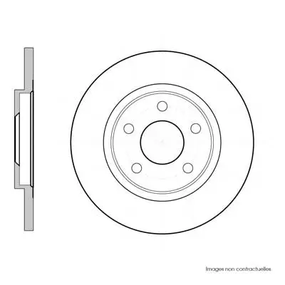 Disque de frein Technika 755121