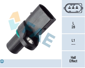 Capteur d'angle, vilebrequin FAE 79362