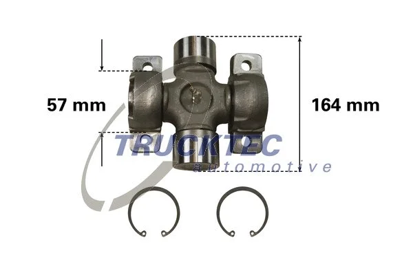 Joint, arbre de transmission TRUCKTEC AUTOMOTIVE 04.40.007