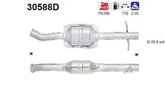 Catalyseur AS 30588D
