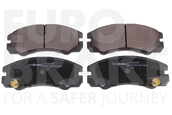Kit de plaquettes de frein, frein à disque EUROBRAKE 5502223622