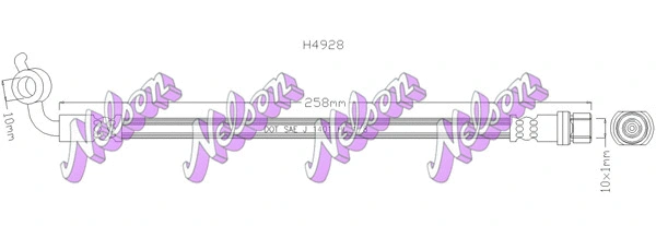 Flexible de frein BROVEX-NELSON H4928