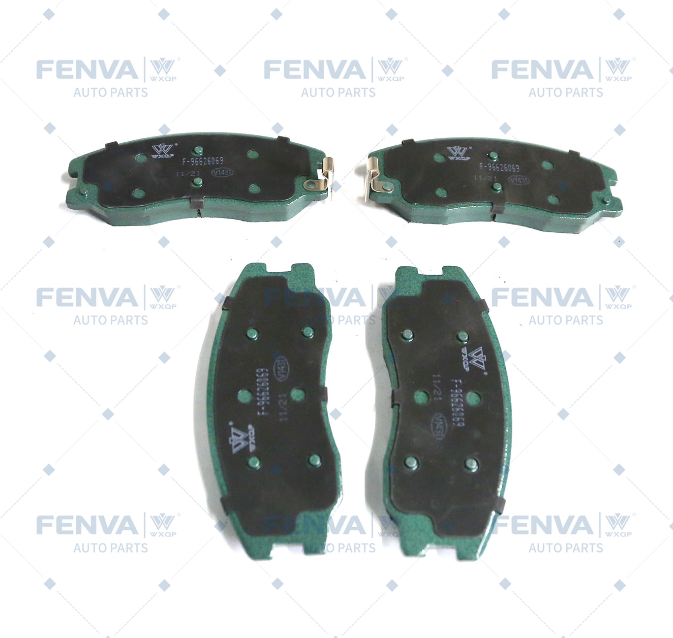 Kit de plaquettes de frein, frein à disque WXQP 561591