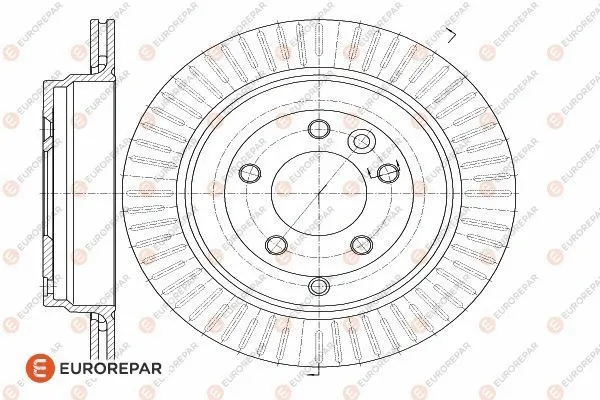 Disque de frein EUROREPAR 1622811380