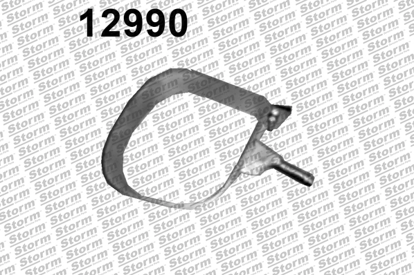 Flasque, tuyau d'échappement STORM QUALITY PARTS F12990