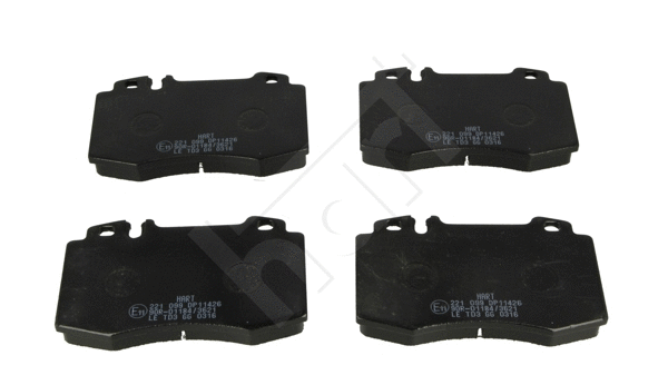 Kit de plaquettes de frein, frein à disque HART 221 099