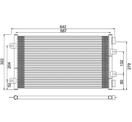 Condenseur, climatisation PowerMax 7110227