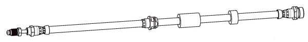 Flexible de frein CEF 515131
