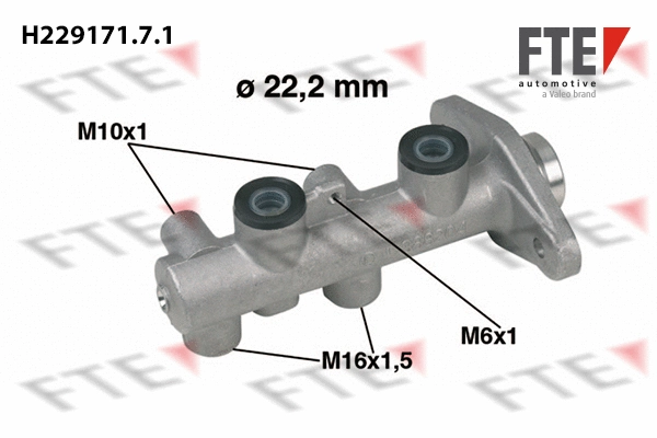 Maître-cylindre de frein FTE 9220210