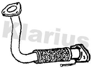 Tuyau d'échappement KLARIUS 301091