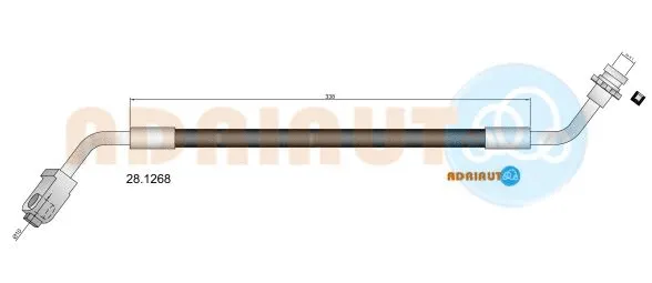 Flexible de frein ADRIAUTO 28.1268