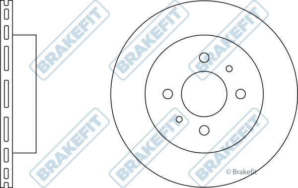 Disque de frein APEC SDK6378