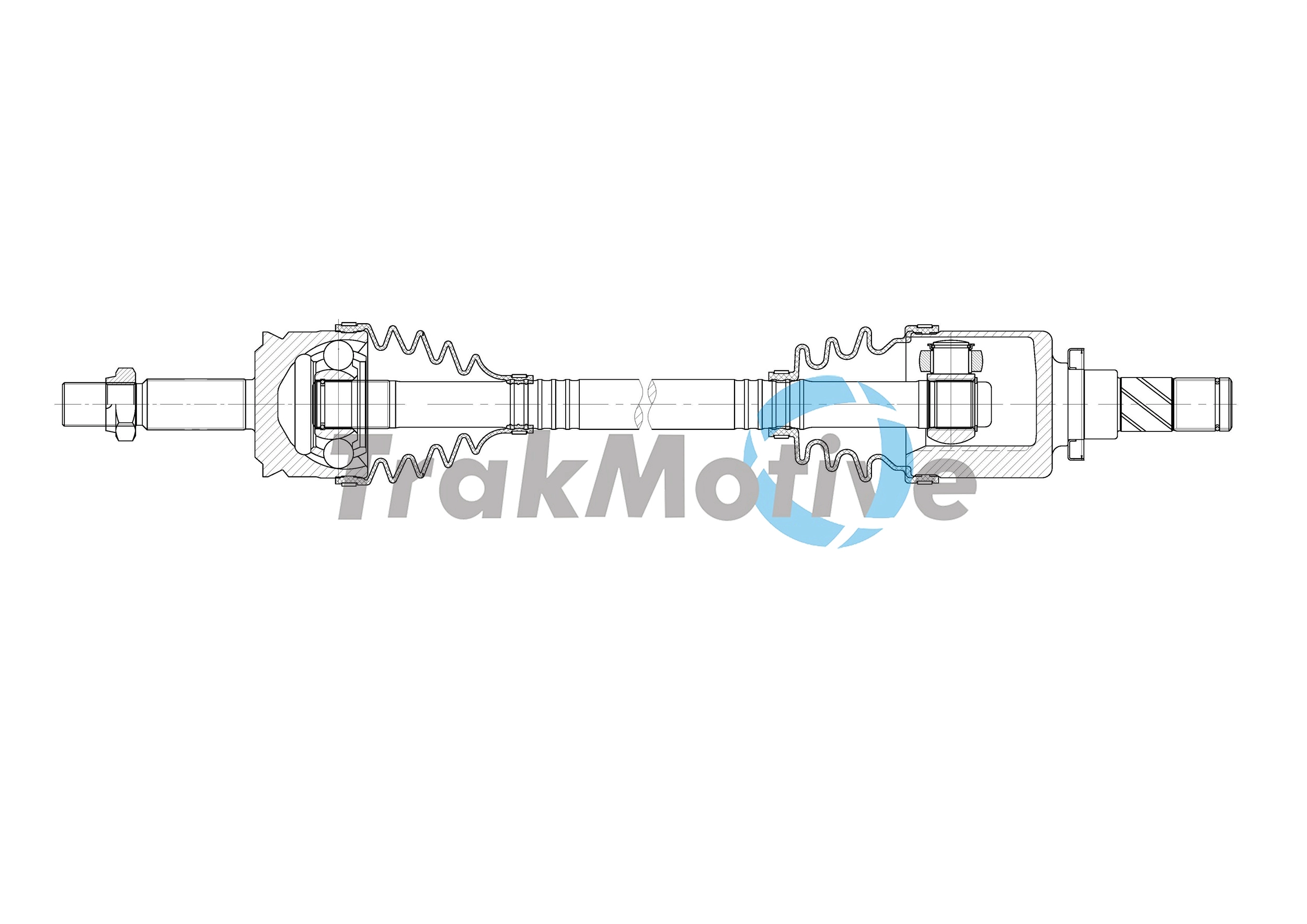 Arbre de transmission TrakMotive 30-1988