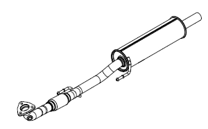 Silencieux avant Vellerand 14493