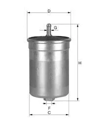 Filtre à carburant UNIFLUX FILTERS XB243