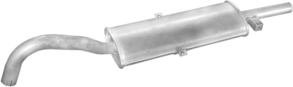Silencieux arrière POLMO 11.03