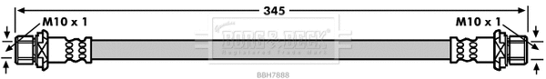 Flexible de frein BORG & BECK BBH7888