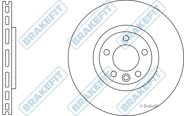 Disque de frein APEC SDK6807