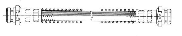 Flexible de frein CEF 511539