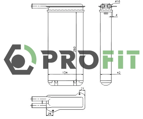 Système de chauffage PROFIT 1760-0431