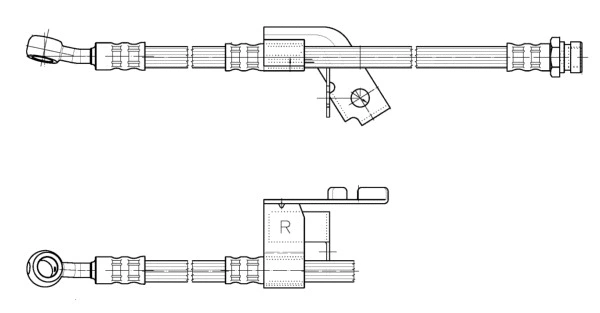 Flexible de frein CEF 512630