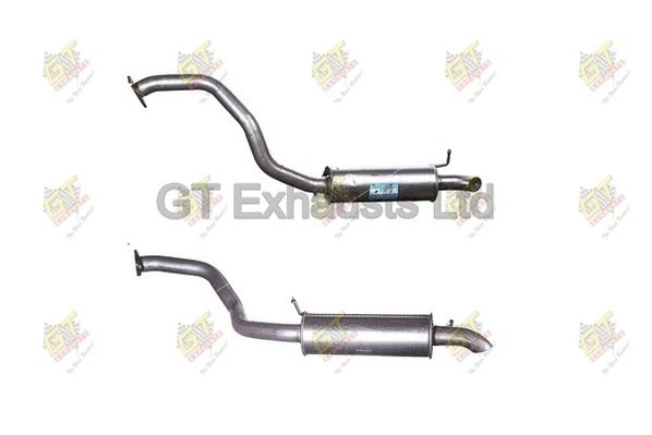 Silencieux arrière GT Exhausts GCL281