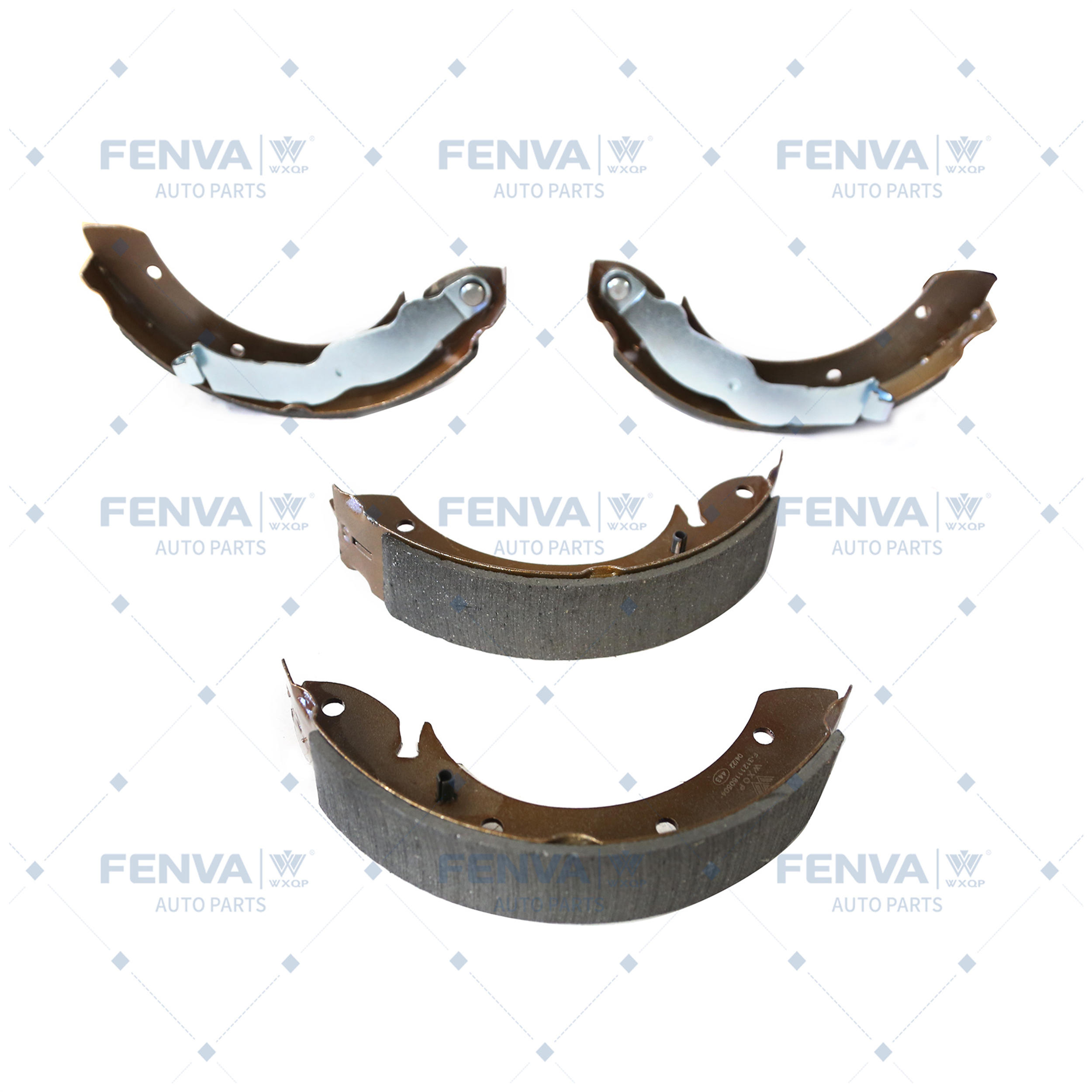 Kit de plaquettes de frein, frein à disque WXQP 240167