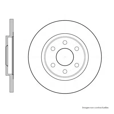 Disque de frein Technika 755600