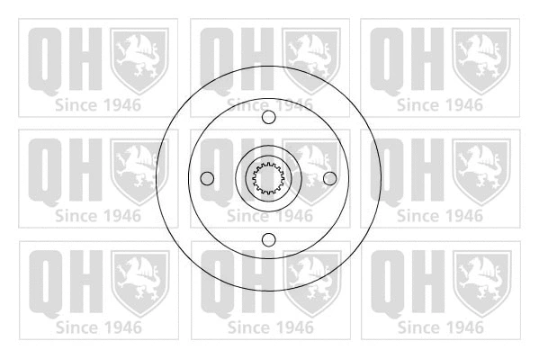 Tambour de frein QUINTON HAZELL BDR241