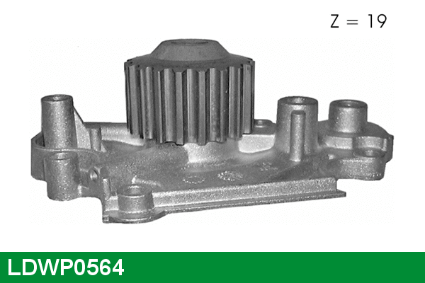 Pompe à eau, refroidissement du moteur LUCAS LDWP0564