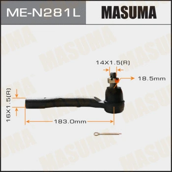 Rotule de barre de connexion MASUMA ME-N281L