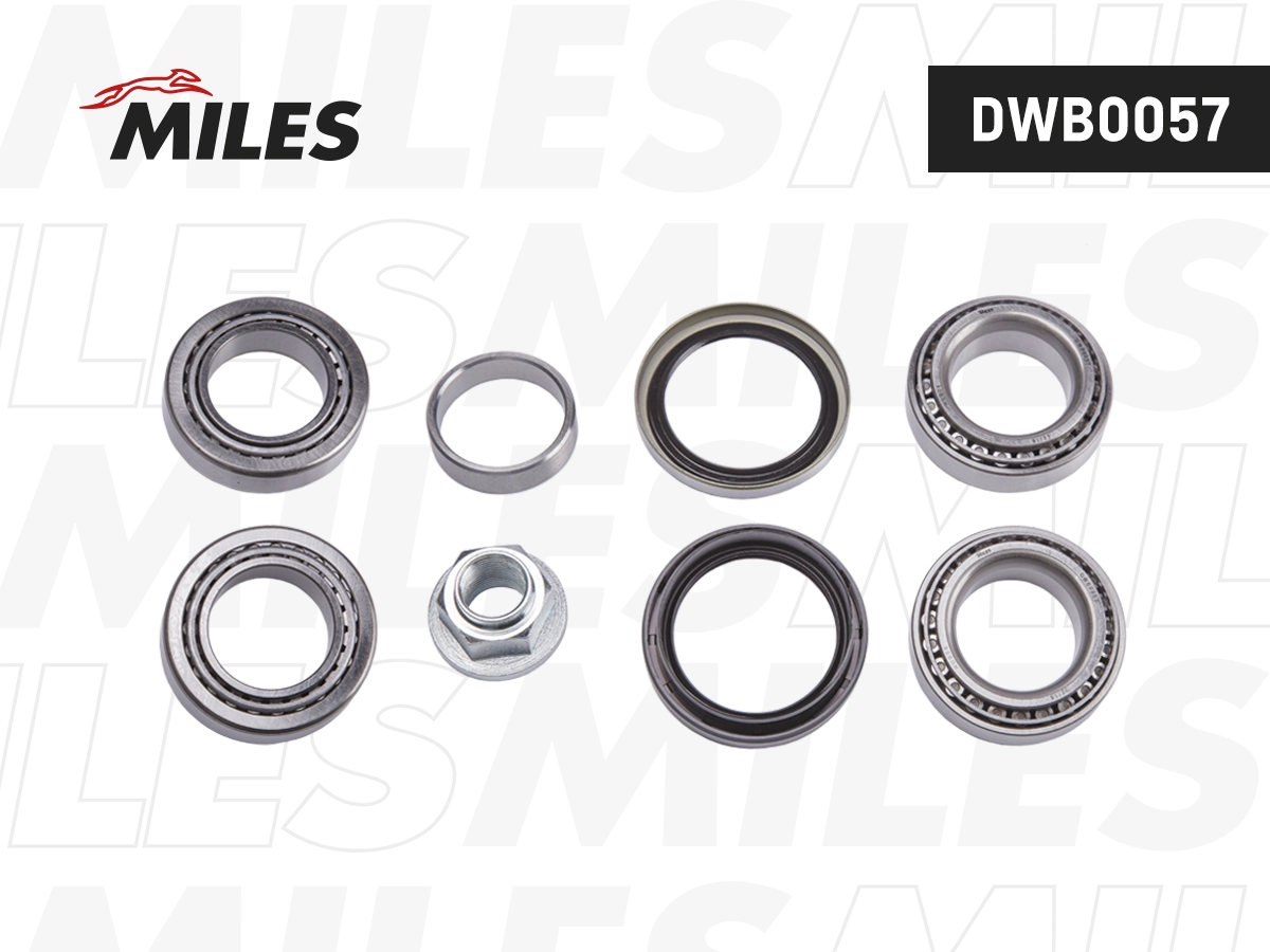 Kit de roulements de roue MILES DWB0057