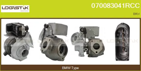 Turbocompresseur, suralimentation LGK 070083041RCC
