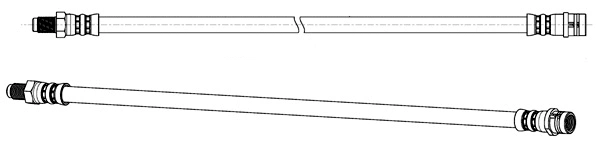 Flexible de frein CEF 512664