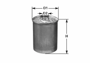 Filtre à carburant CLEAN FILTERS DN 222