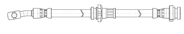 Flexible de frein CEF 514869