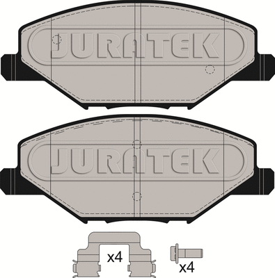 Kit de plaquettes de frein, frein à disque JURATEK JCP8249