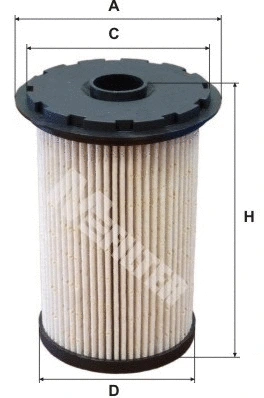 Filtre à carburant MFILTER DE 3131