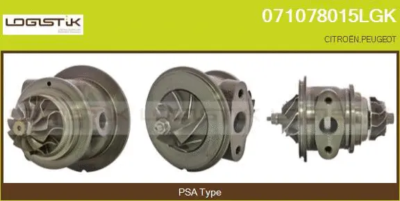 Groupe carter, turbocompresseur LGK 071078015LGK
