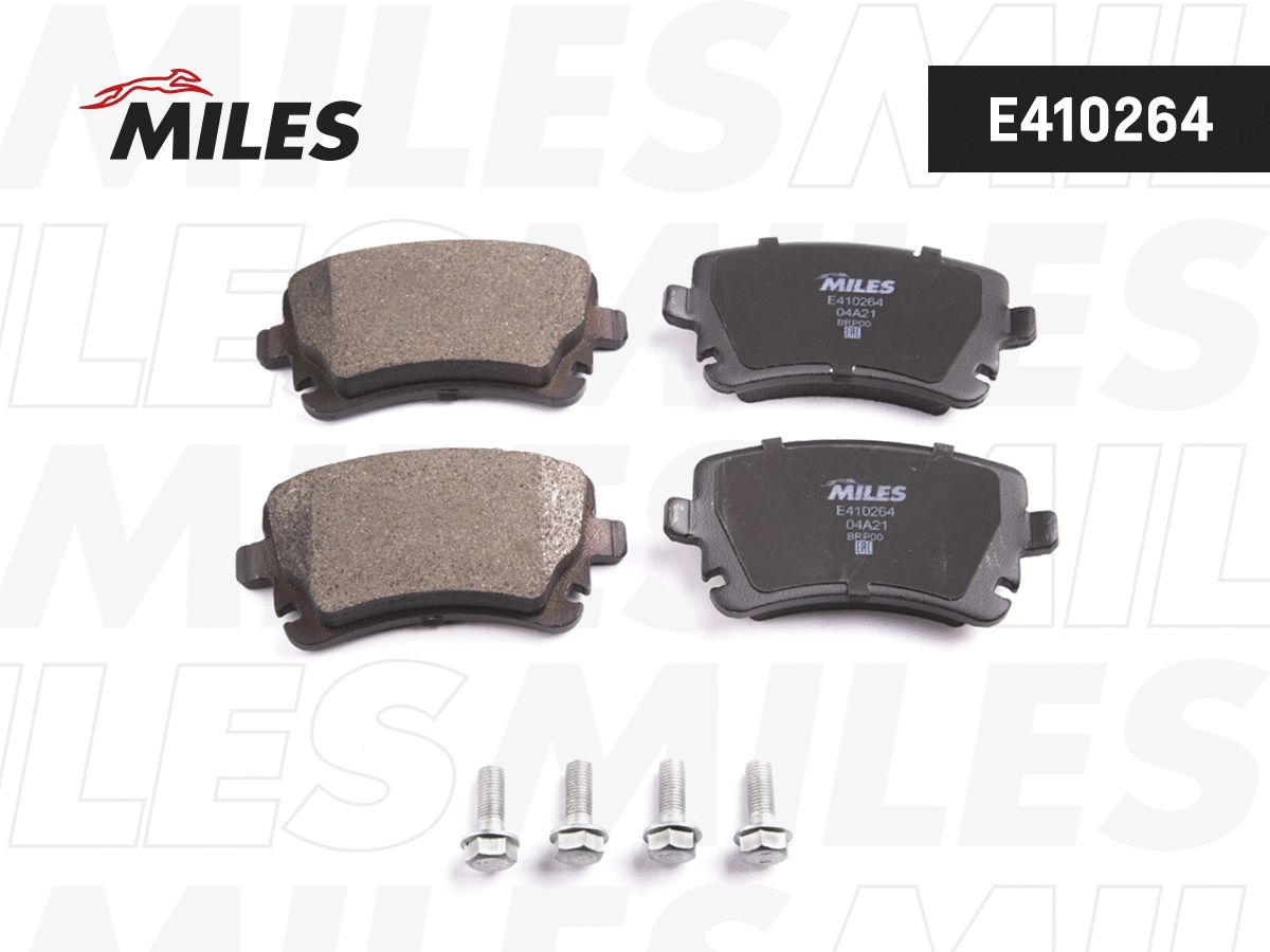 Kit de plaquettes de frein, frein à disque MILES E410264