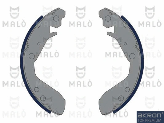 Jeu de mâchoires de frein AKRON-MALÒ 1390128