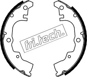 Jeu de mâchoires de frein fri.tech. 1026.336