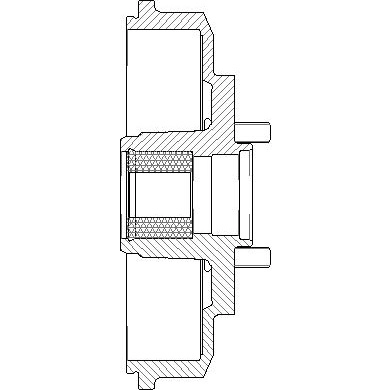 Tambour de frein National NDR366