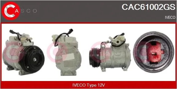 Compresseur, climatisation CASCO CAC61002GS