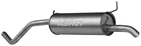 Silencieux arrière ASMET 10.060