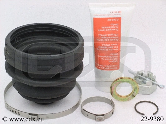 Jeu de joints-soufflets, arbre de commande CDX 22-9380