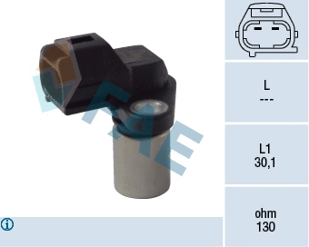 Capteur d'angle, vilebrequin FAE 79336