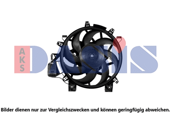 Ventilateur, refroidissement du moteur AKS DASIS 158131N