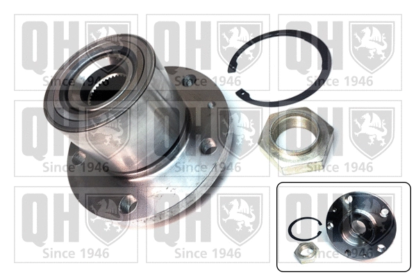 Kit de roulements de roue QUINTON HAZELL QWBH1384