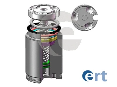 Piston, étrier de frein ERT 150265LK